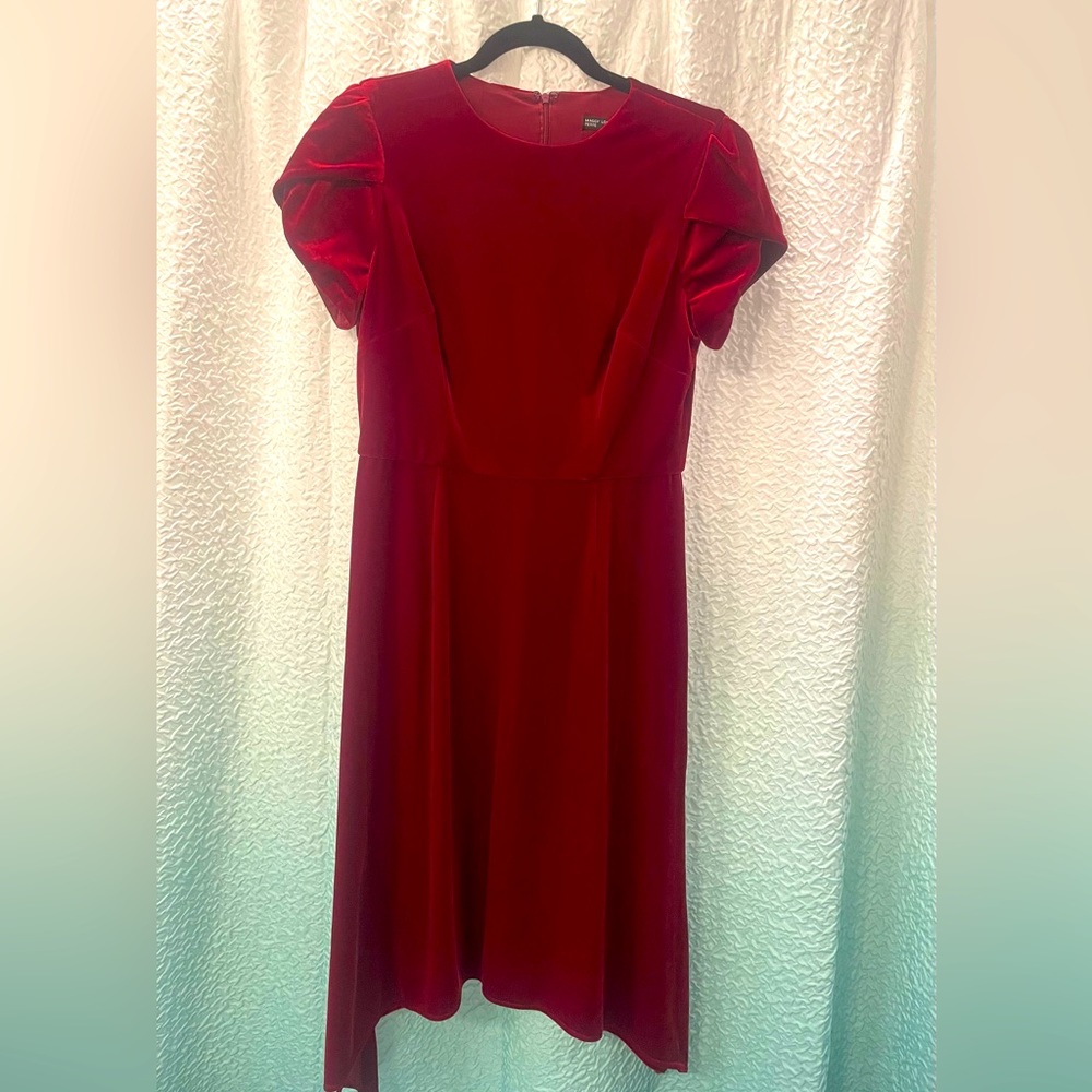 Red Velvet Dress